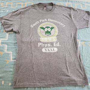 South Park Cows Phys Ed T-Shirt Size M